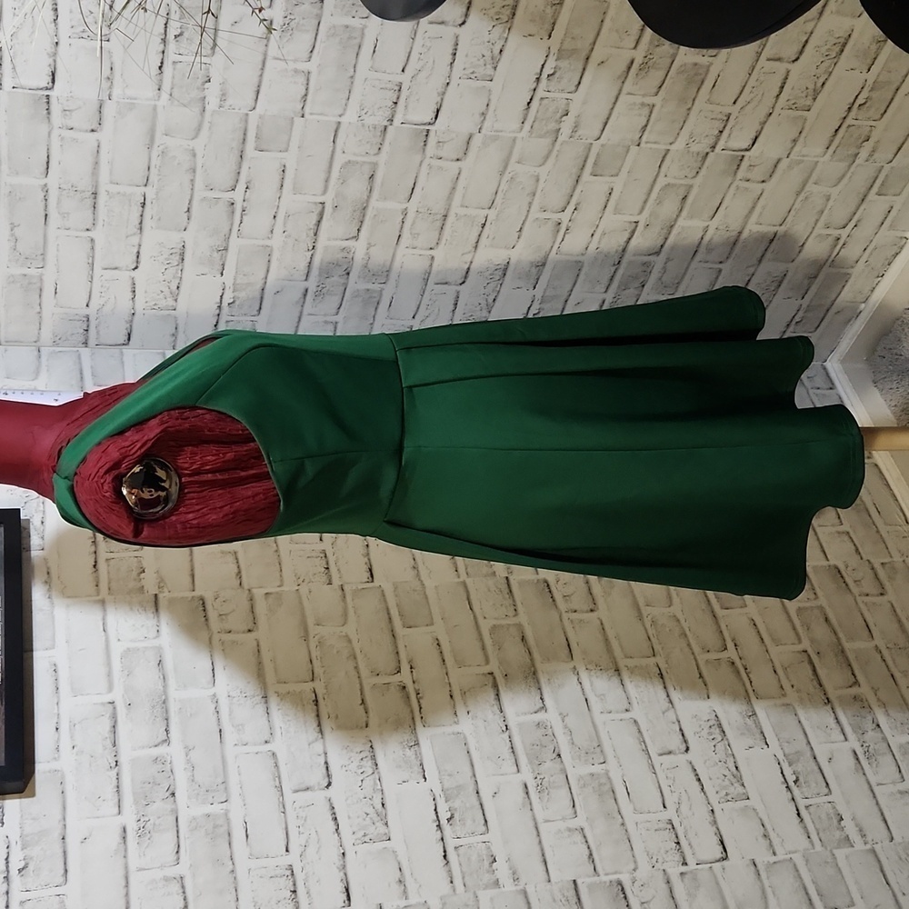 Windsor SZ XL Emerald Green Dress - Picture 3 of 6